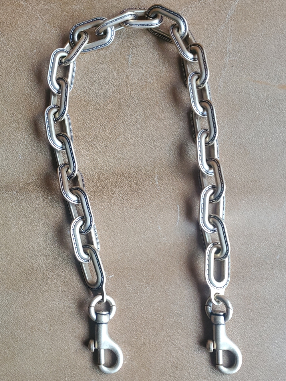Coach Link Chain Strap For Tabby Bag Or Chunky Necklace Brass / Gold - Picture 2 of 12